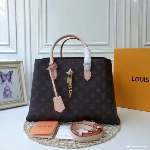 Aaa replica bags Vuitton TOTE Louis FLOWER 0506